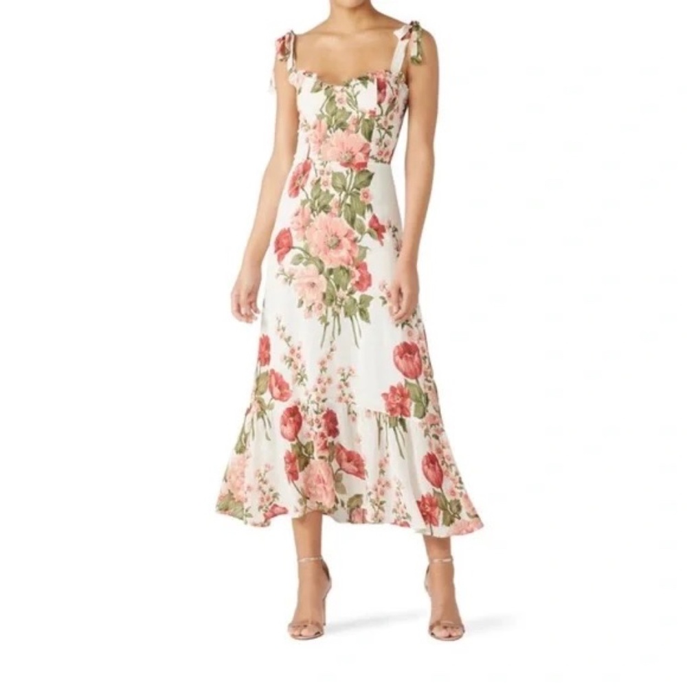 Reformation Nikita Floral Dress (Size 4)